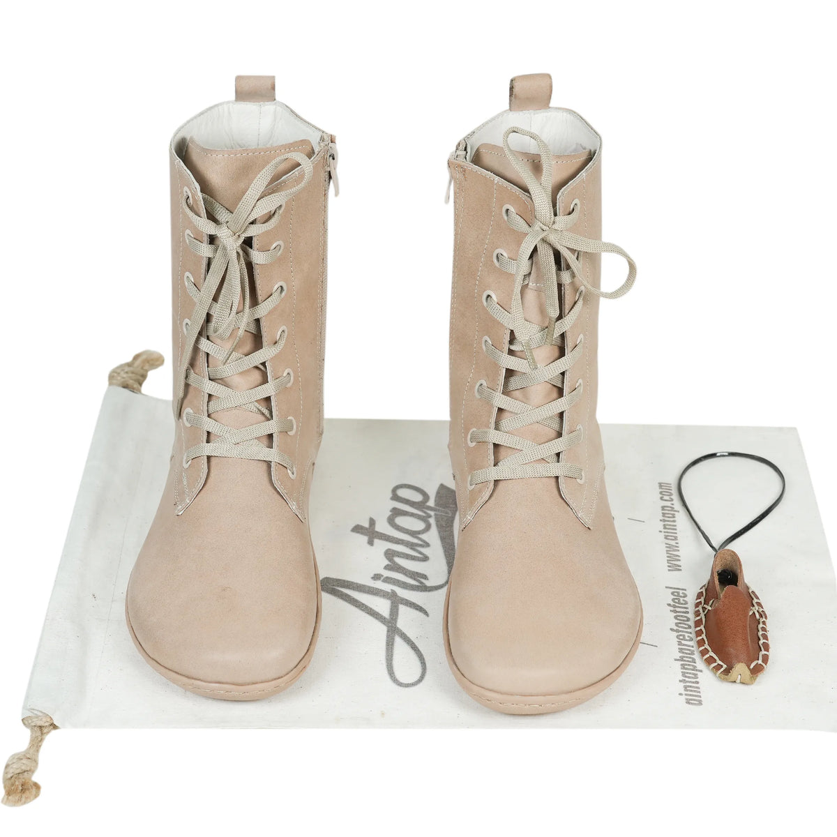 Crazy Barefoot Long Boots Shoes – 6mm Rubber Sole – Unyded Crust
