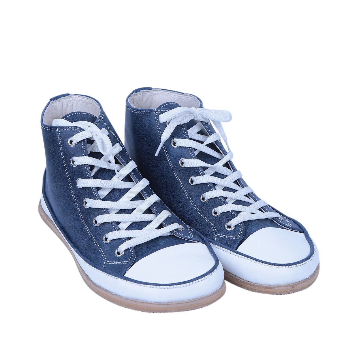 Crazy Barefoot Long Boots Converse Shoes – Eva Outsole – Navy Blue