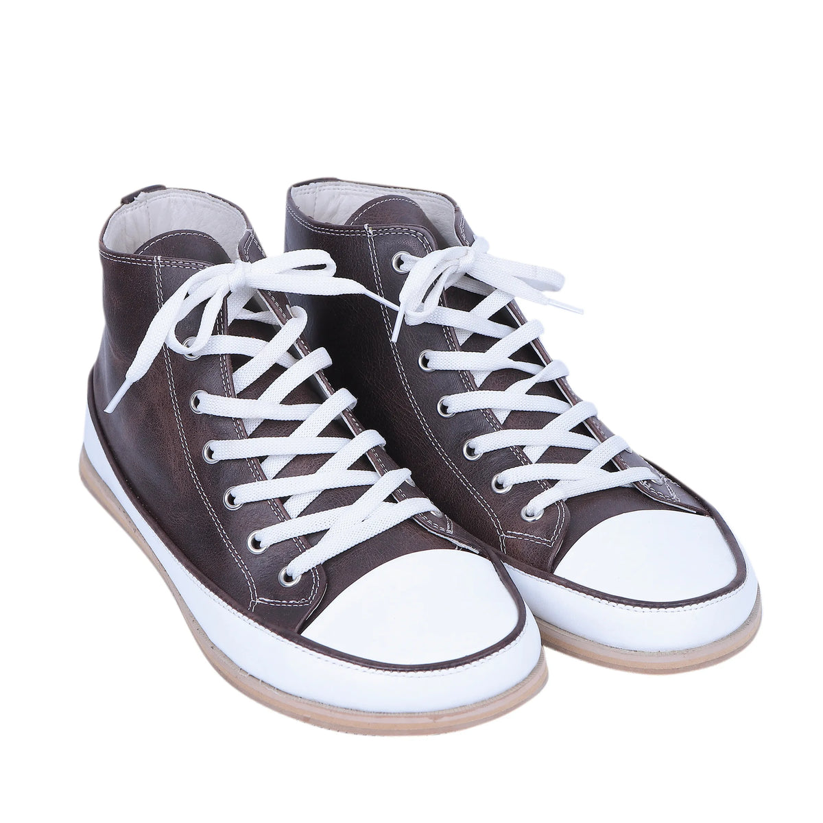Crazy Barefoot Long Boots Converse Shoes – Eva Outsole – Dark Brown