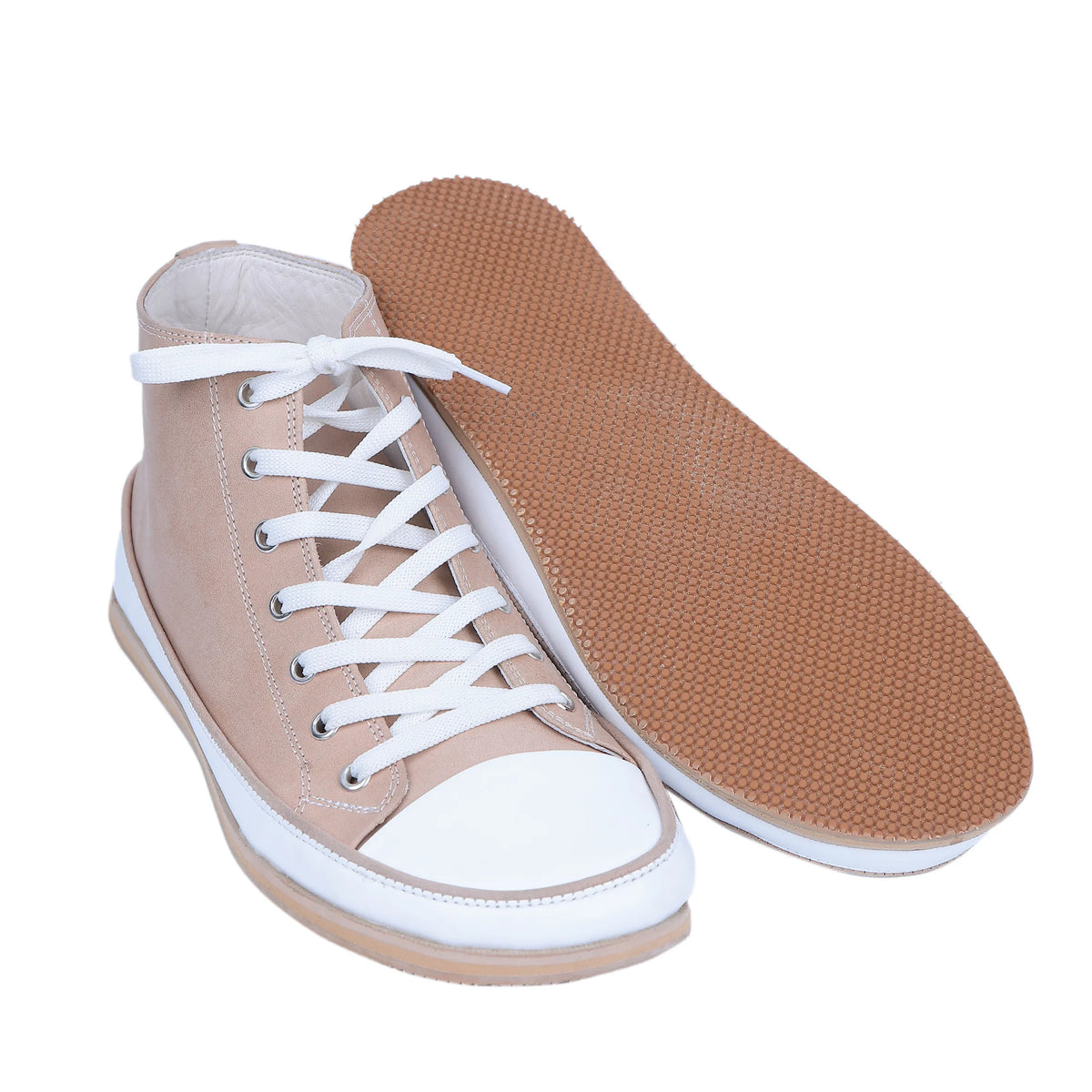 Crazy Barefoot Long Boots Converse Shoes – Eva Outsole – Undyed Crust