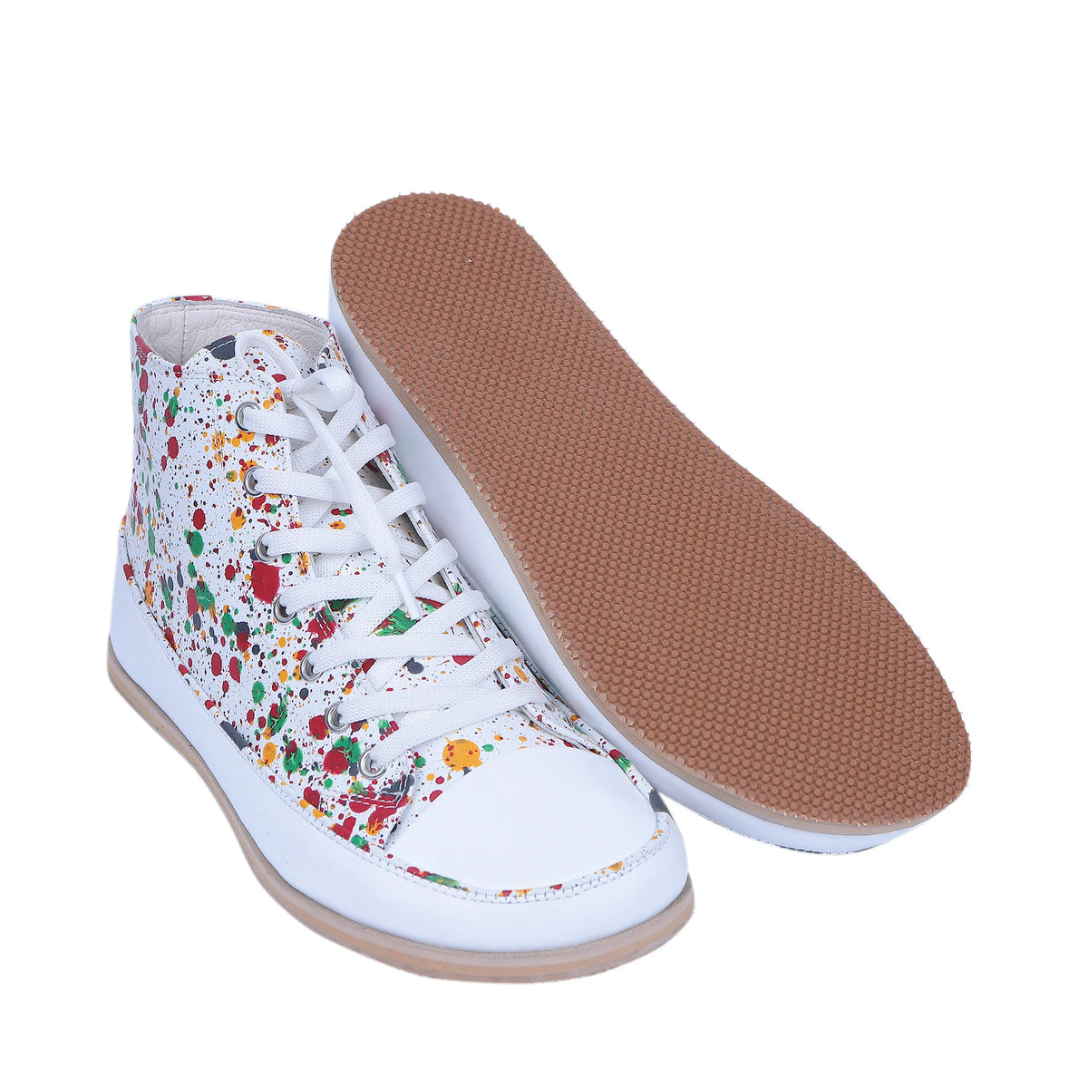 Splanter Barefoot Long Boots Converse Shoes – Eva Outsole – White