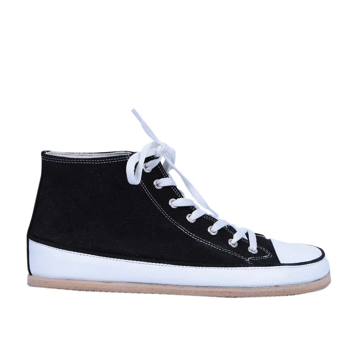 Nubuck Barefoot Long Boots Converse Shoes – Eva Outsole – Black