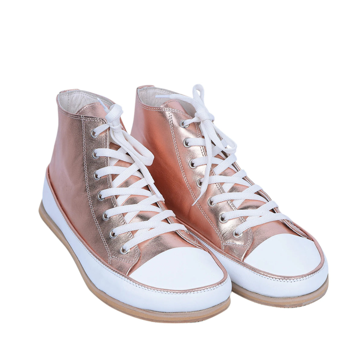 Bright Barefoot Long Boots Converse Shoes – Eva Outsole – Rose