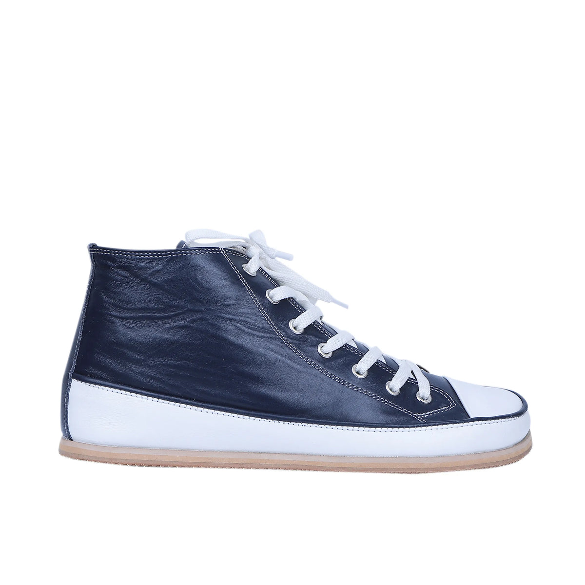Smooth Barefoot Long Boots Converse Shoes – Eva Outsole – Navy Blue