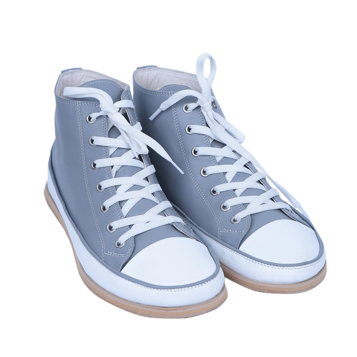 Smooth Barefoot Long Boots Converse Shoes – Eva Outsole – Gray