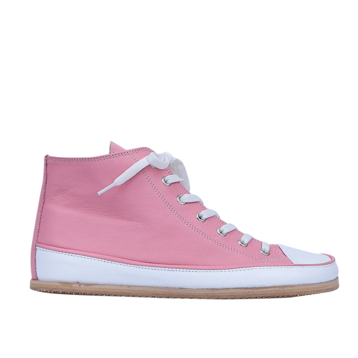 Smooth Barefoot Long Boots Converse Shoes – Eva Outsole – Pink