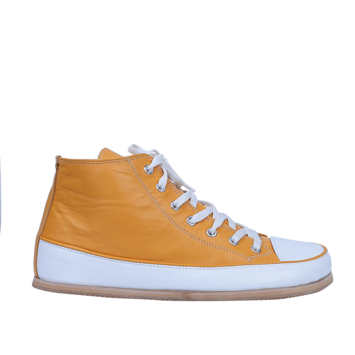 Smooth Barefoot Long Boots Converse Shoes – Eva Outsole – Mustard