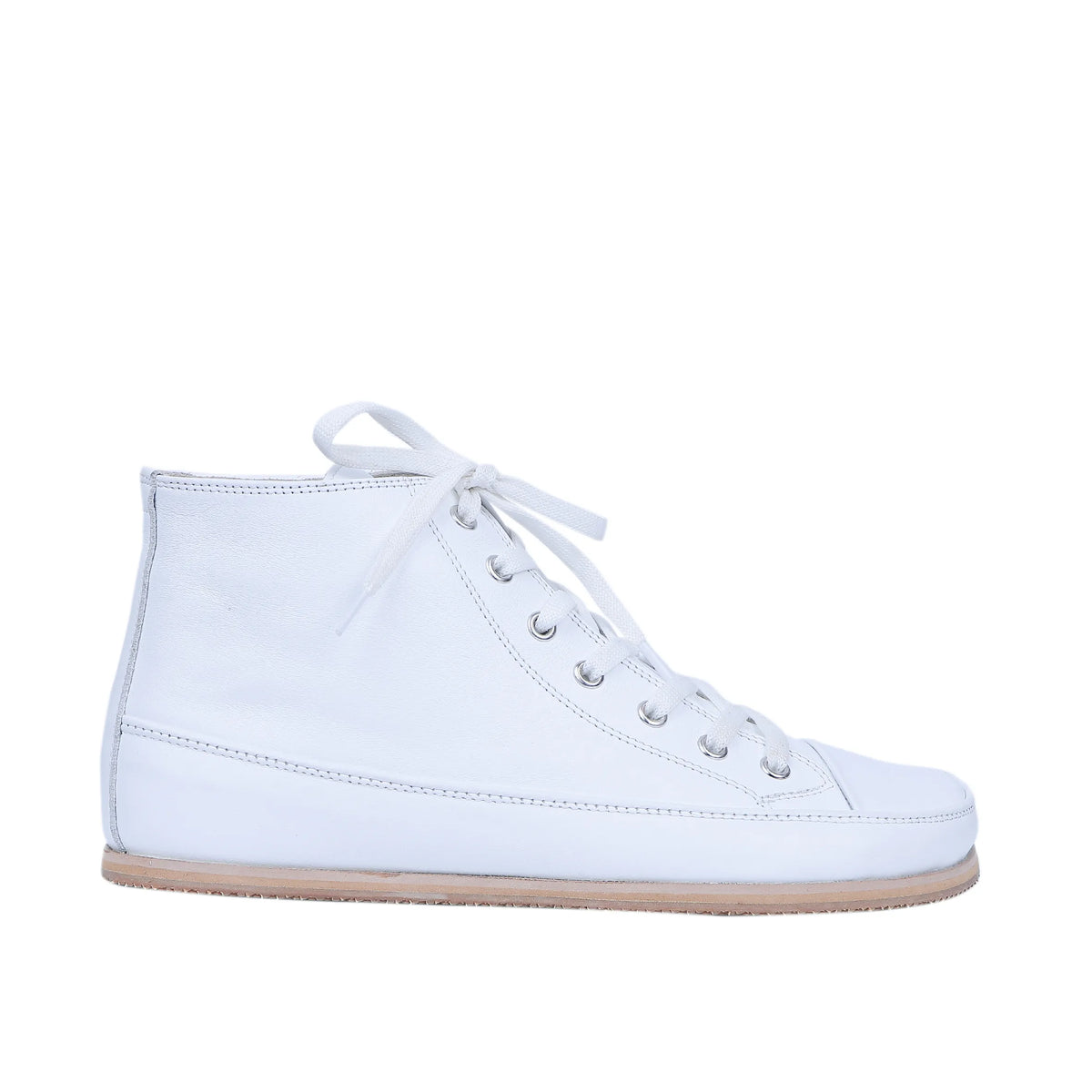 Smooth Barefoot Long Boots Converse Shoes – Eva Outsole – Full White