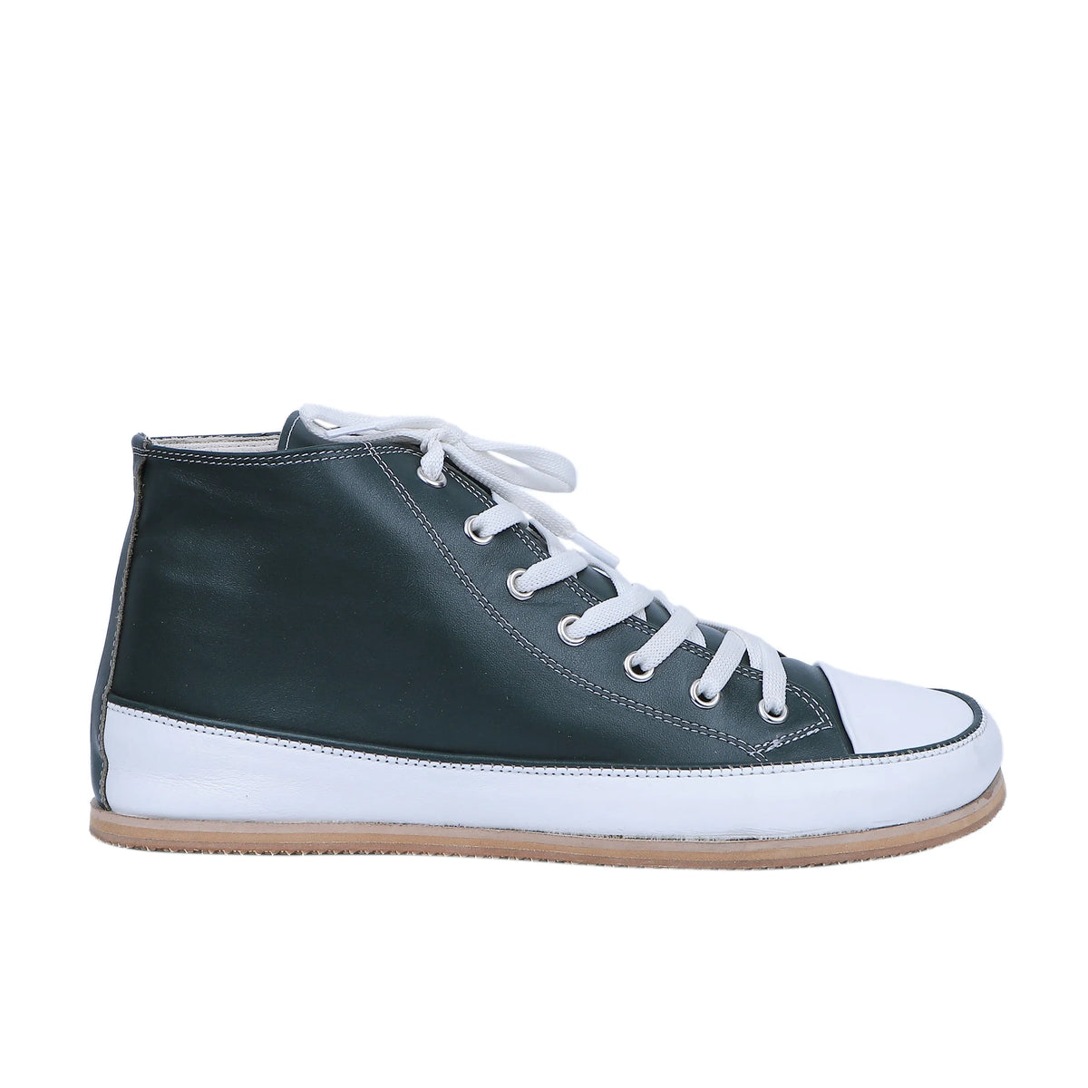 Smooth Barefoot Long Boots Converse Shoes – Eva Outsole – Green