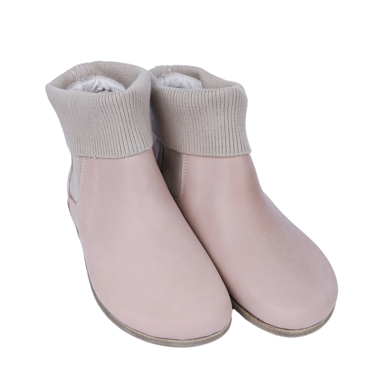 Crazy Barefoot Socks Chelsea Shoes – Classic Sole — Leather Sole – Undyed Crust
