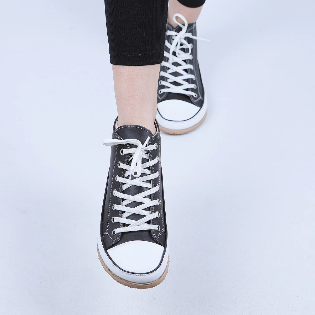 Crazy Barefoot Long Boots Converse Shoes – Eva Outsole – Black