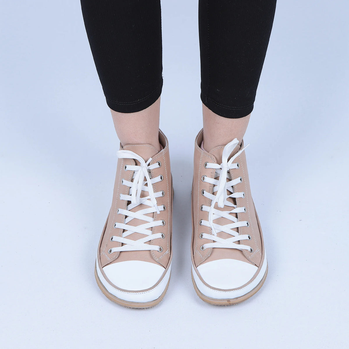 Crazy Barefoot Long Boots Converse Shoes – Eva Outsole – Undyed Crust
