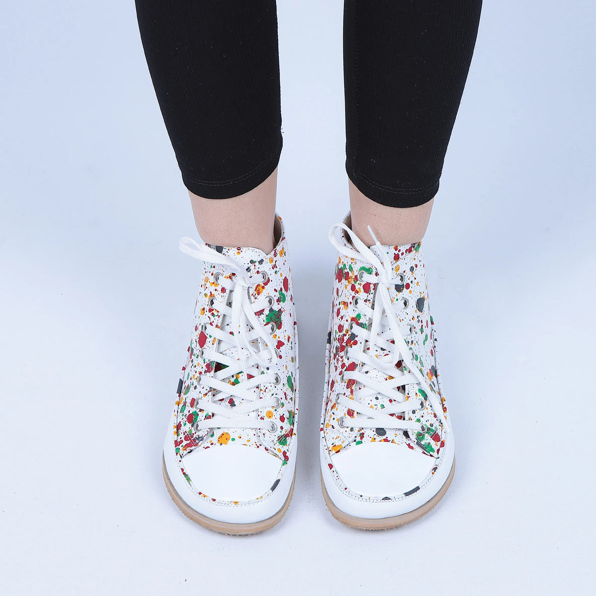 Splanter Barefoot Long Boots Converse Shoes – Eva Outsole – White