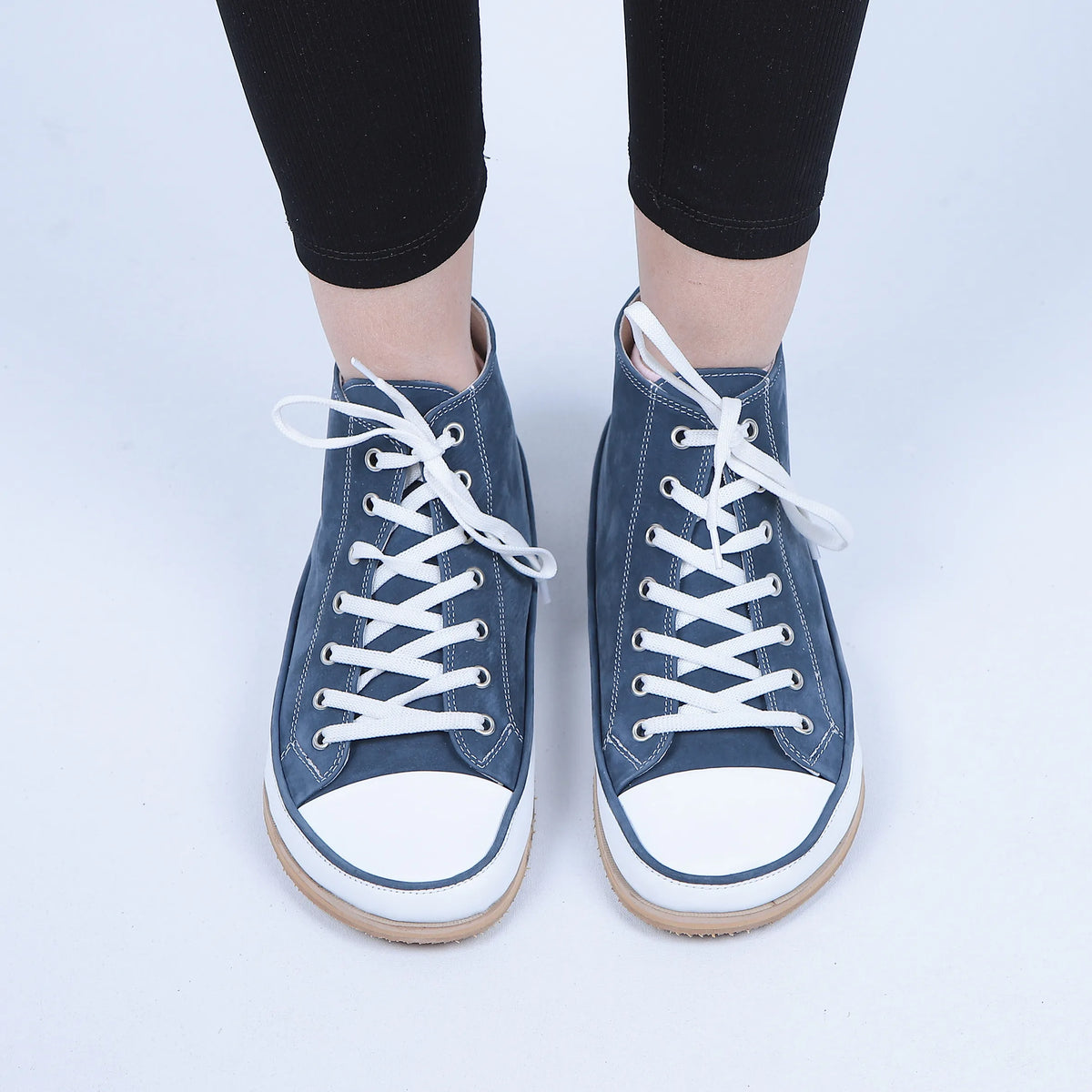 Nubuck Barefoot Long Boots Converse Shoes – Eva Outsole – Jeans