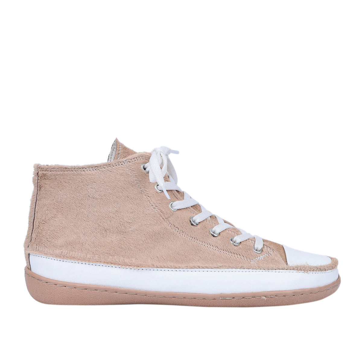 Hair Barefoot Long Boots Converse Shoes – 6mm Rubber Sole – Beige
