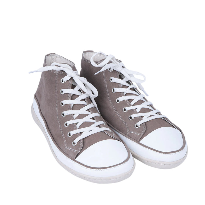 Nubuck Barefoot Long Boots Converse Shoes – 6mm Rubber Sole – Smoked