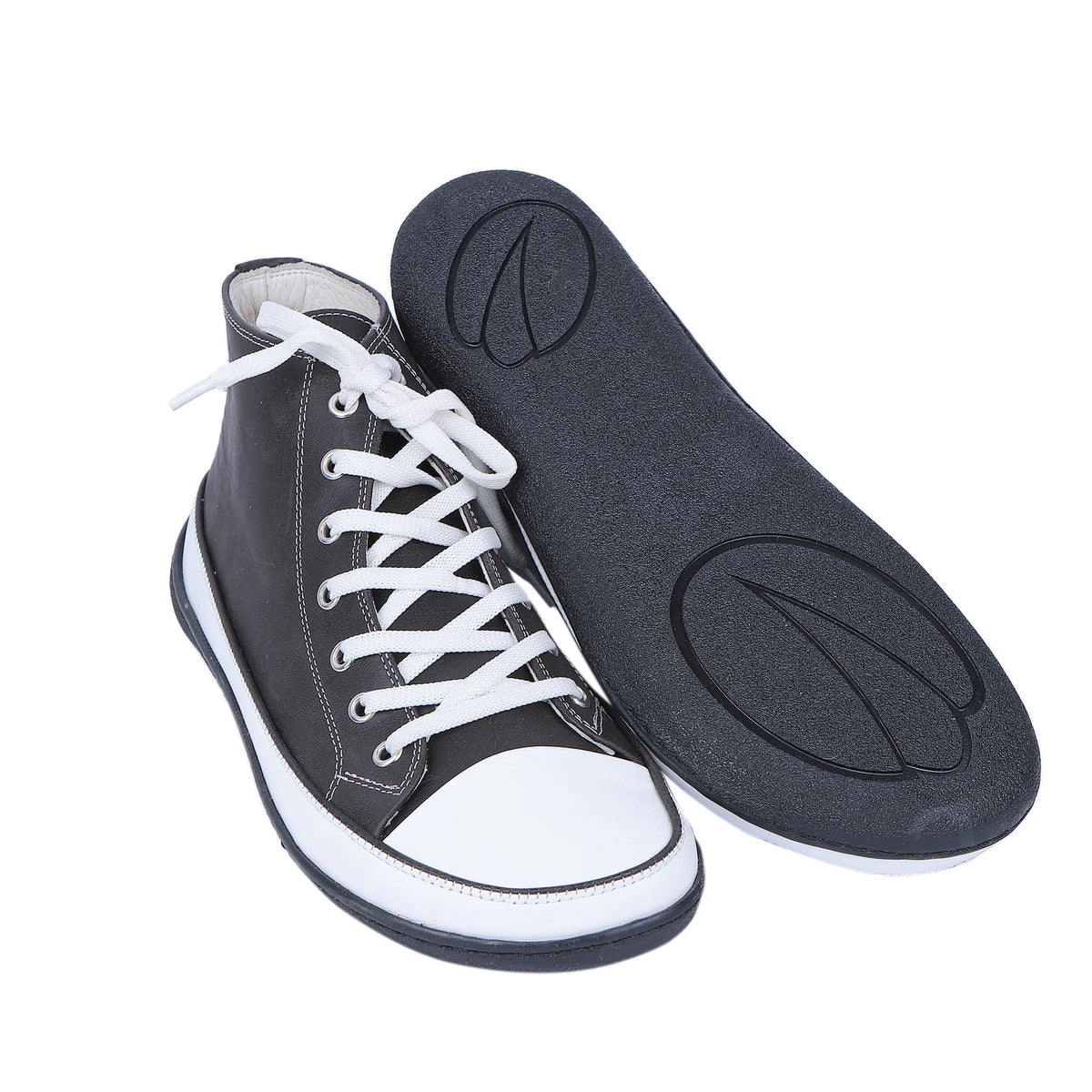Crazy Barefoot Long Boots Converse Shoes – 6mm Rubber Sole – Black