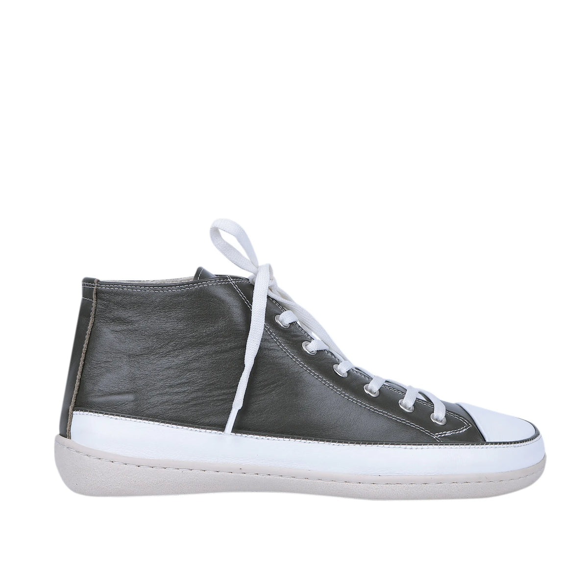 Smooth Barefoot Long Boots Converse Shoes – 6mm Rubber Sole – Olive Green