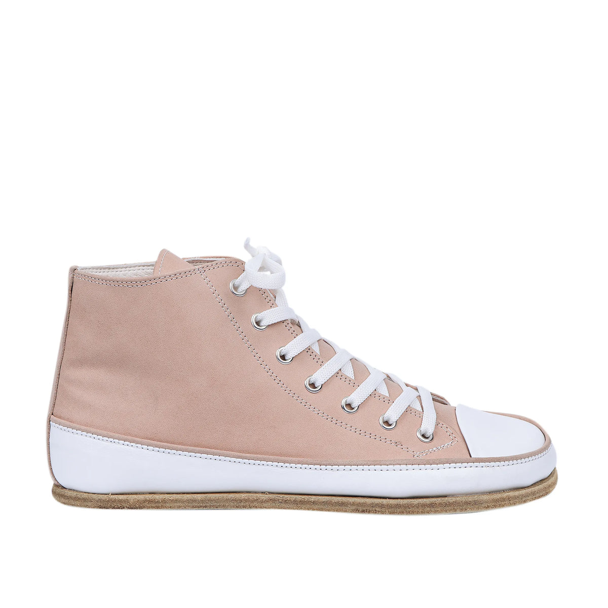 Crazy Barefoot Long Boots Converse Shoes – Classic Sole — Leather Sole – Undyed Crust