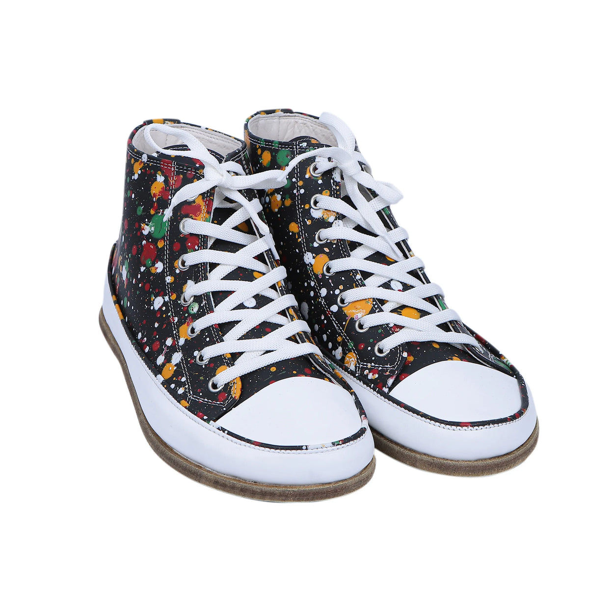 Splanter Barefoot Long Boots Converse Shoes – Classic Sole — Leather Sole – Black