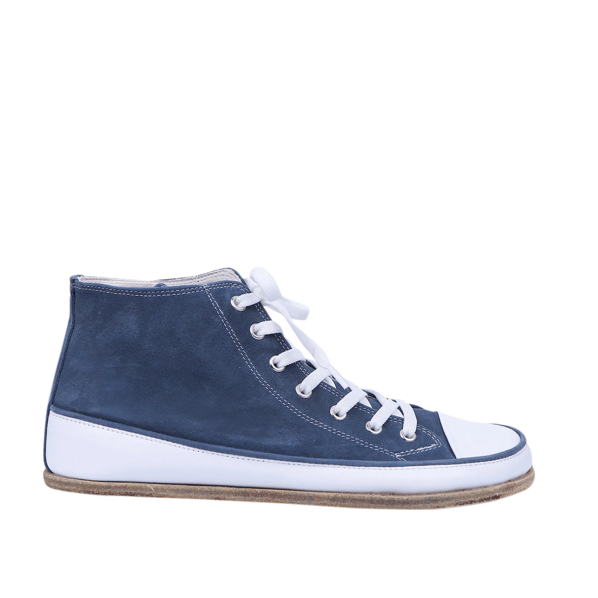 Nubuck Barefoot Long Boots Converse Shoes – Classic Sole — Leather Sole – Jeans