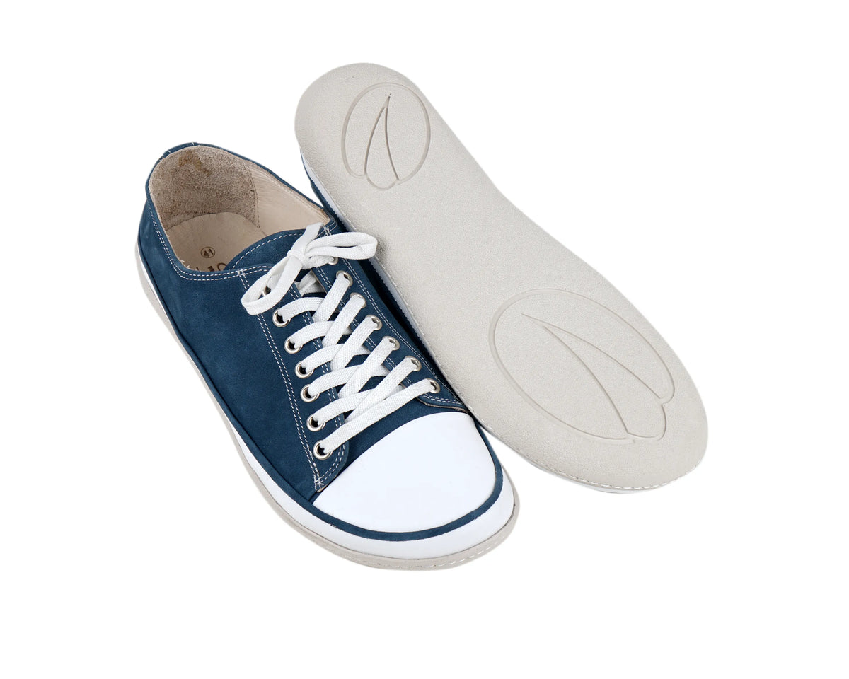 Nubuck Barefoot Converse Shoes – 6mm Rubber Sole – Jeans
