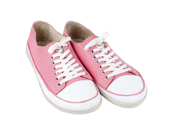 Smooth Barefoot Converse Shoes – 6mm Rubber Sole – Pink