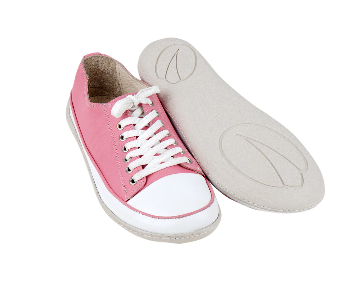 Smooth Barefoot Converse Shoes – 6mm Rubber Sole – Pink