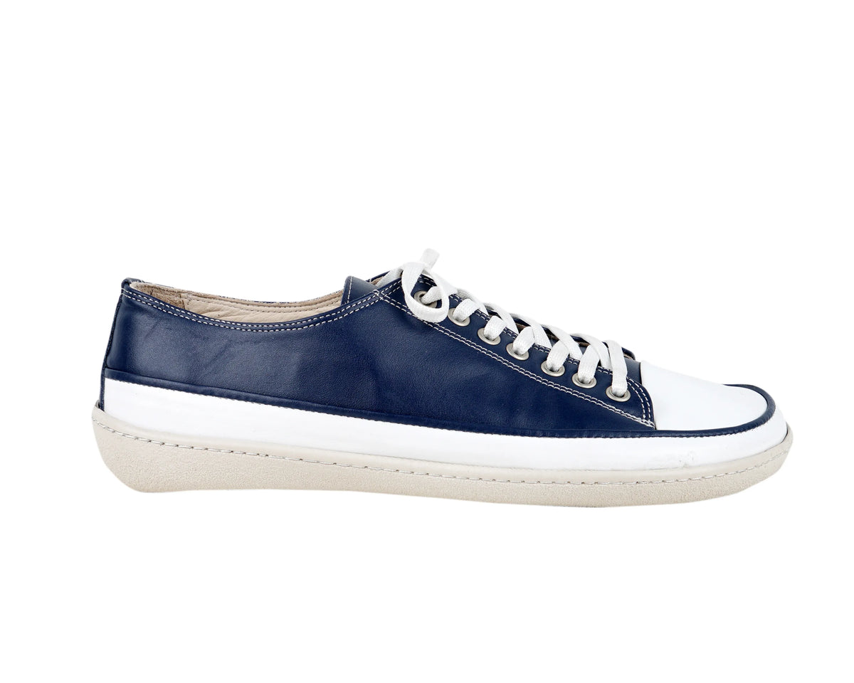Smooth Barefoot Converse Shoes – 6mm Rubber Sole – Navy Blue