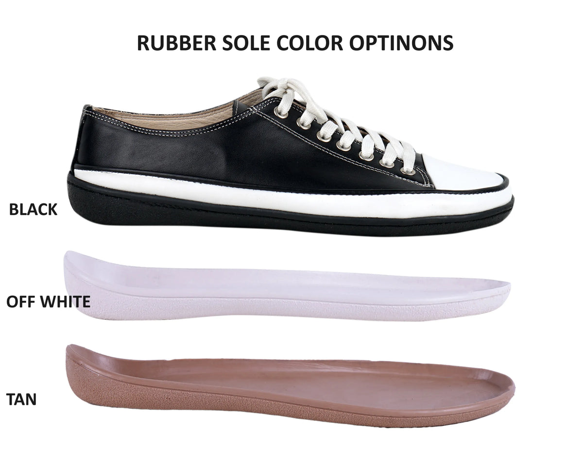 Smooth Barefoot Converse Shoes – 6mm Rubber Sole – Green