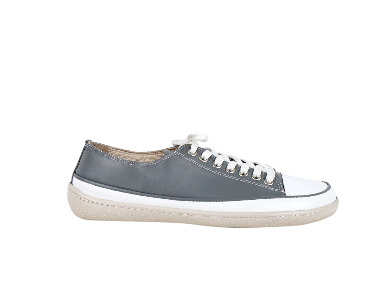 Smooth Barefoot Converse Shoes – 6mm Rubber Sole – Gray
