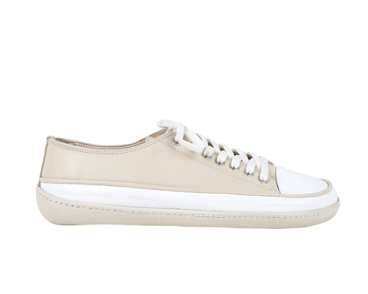 Smooth Barefoot Converse Shoes – 6mm Rubber Sole – Cream