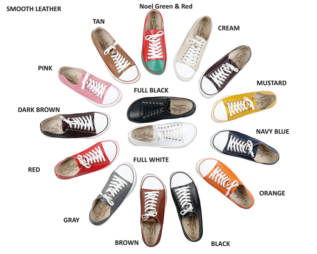 Smooth Barefoot Converse Shoes – 6mm Rubber Sole – Brown