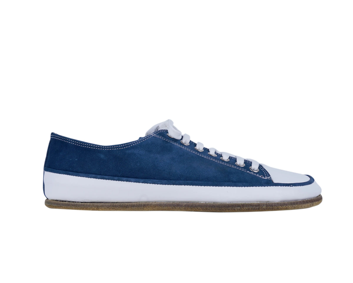 Nubuck Barefoot Converse Shoes – Classic Sole — Leather Sole – Jeans