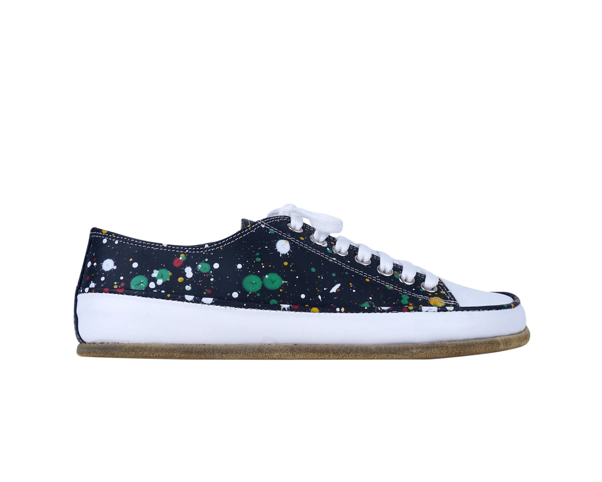 Splanter Barefoot Converse Shoes – Classic Sole — Leather Sole – Black
