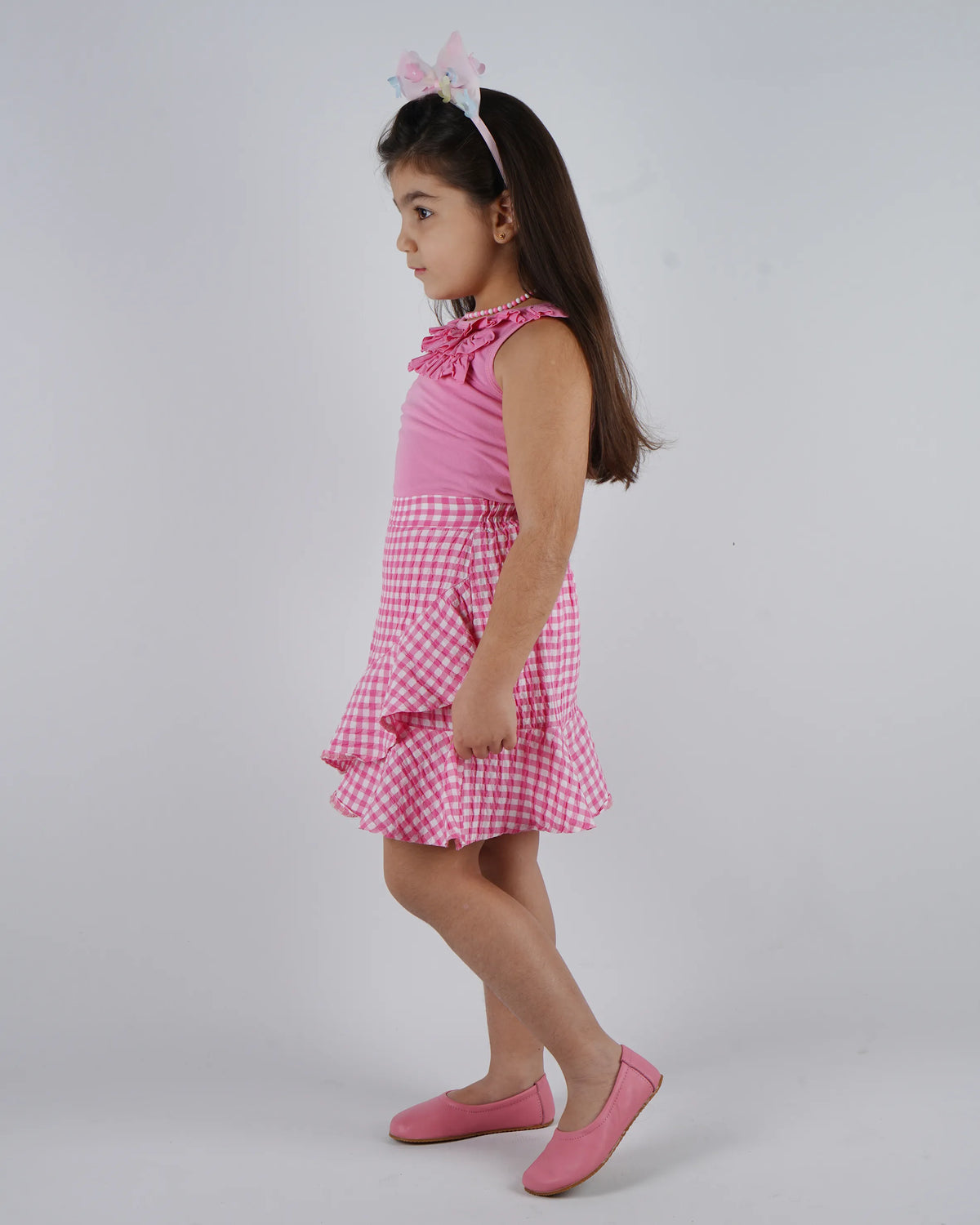 Smooth Barefoot Ballet Shoes – Rubber Sole – Pink