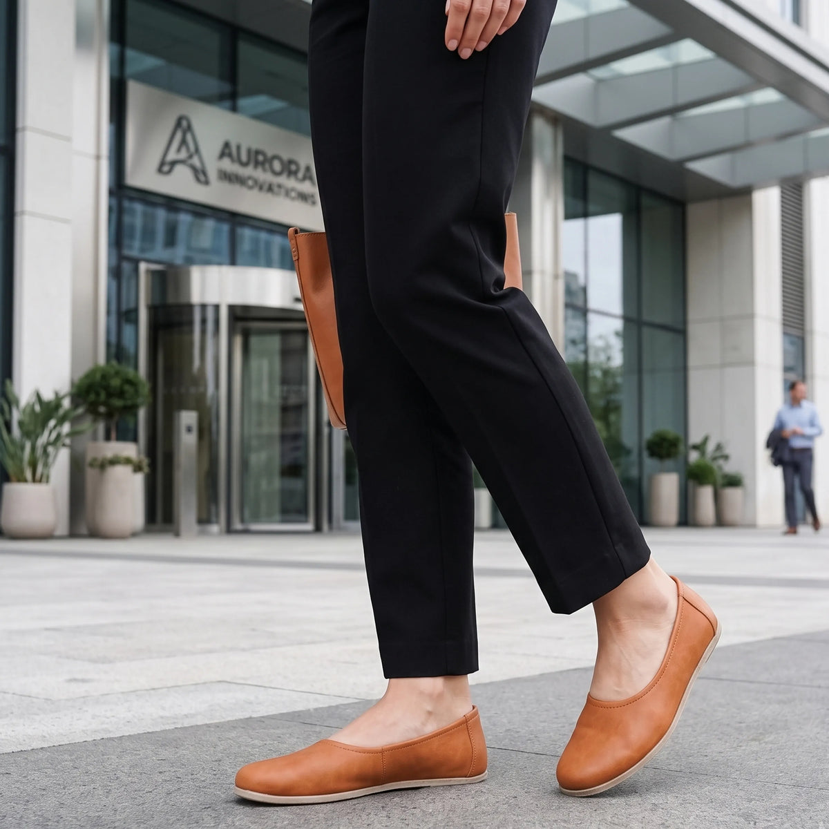 Crazy Barefoot Ballet Shoes – Classic Sole — Leather Sole – Honey Camel