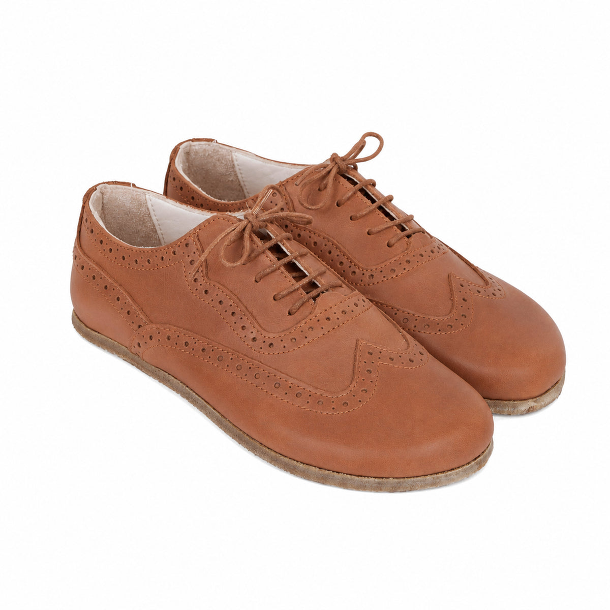 Crazy Barefoot Moccasin Shoes – Classic Sole — Leather Sole – Honey Camel
