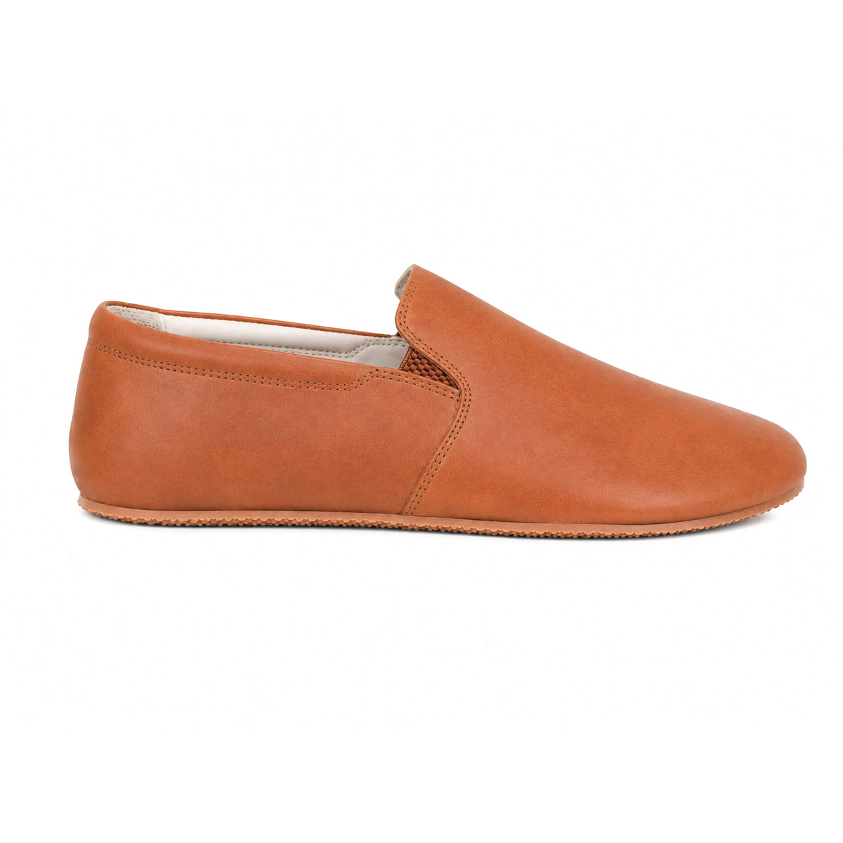 Crazy Barefoot Slip-On Shoes – Rubber Sole – Honey Camel