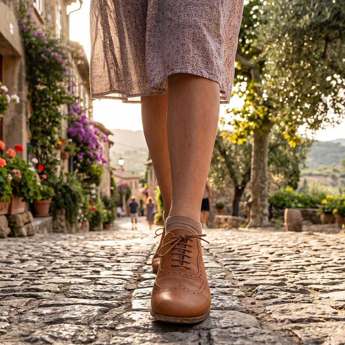 Crazy Barefoot Moccasin Shoes – Classic Sole — Leather Sole – Honey Camel