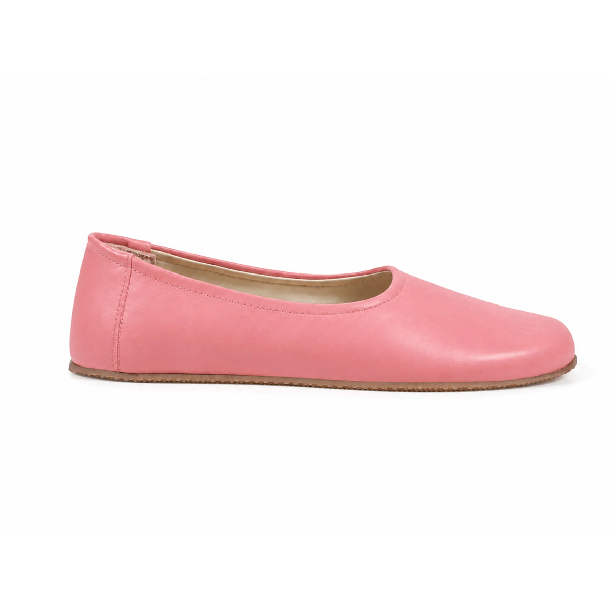 Smooth Barefoot Ballet Shoes – Rubber Sole – Pink