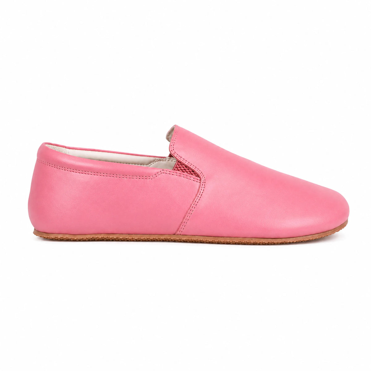 Smooth Barefoot Slip-On Shoes – Rubber Sole – Pink