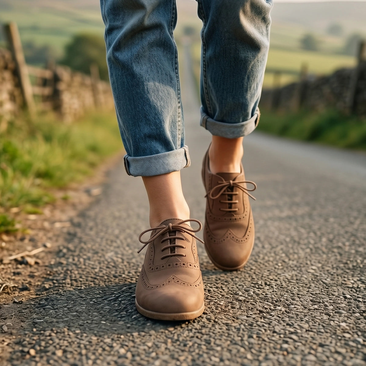 Nubuck Barefoot Moccasin Shoes – Classic Sole — Leather Sole – Smoked