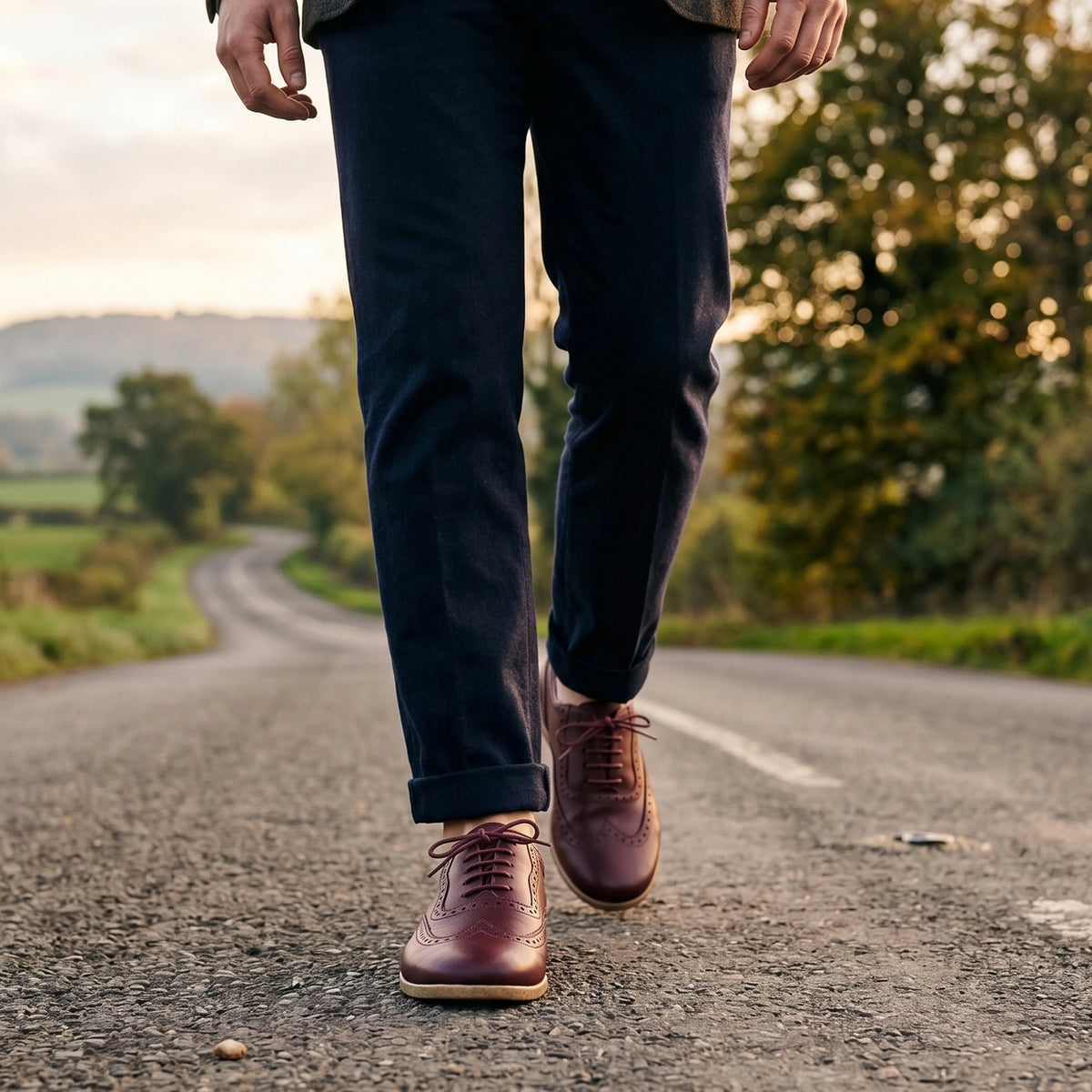 Smooth Barefoot Moccasin Shoes – Classic Sole — Leather Sole – Burgundy