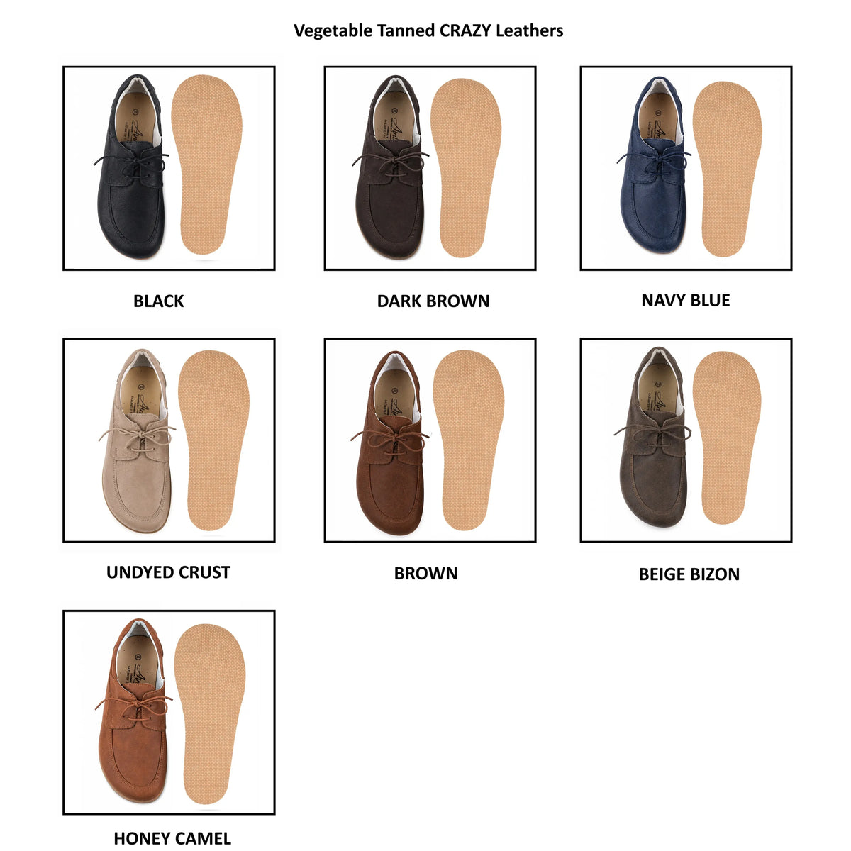 Crazy Barefoot Laces Penny Loafer Shoes – Rubber Sole – Navy Blue