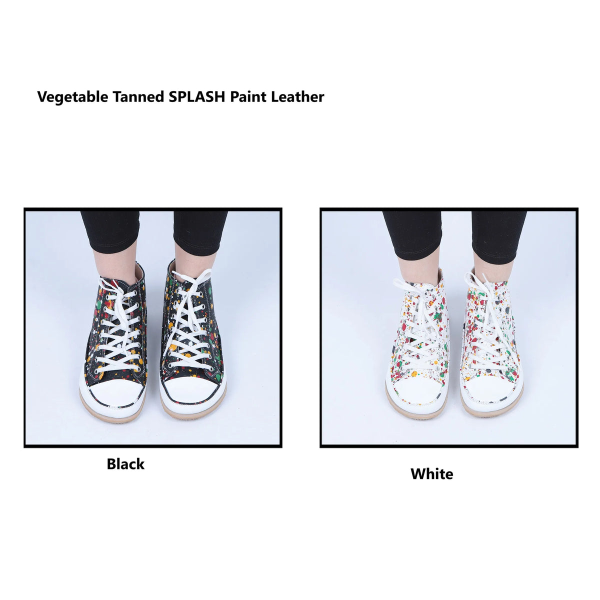 Splanter Barefoot Long Boots Converse Shoes – Eva Outsole – White