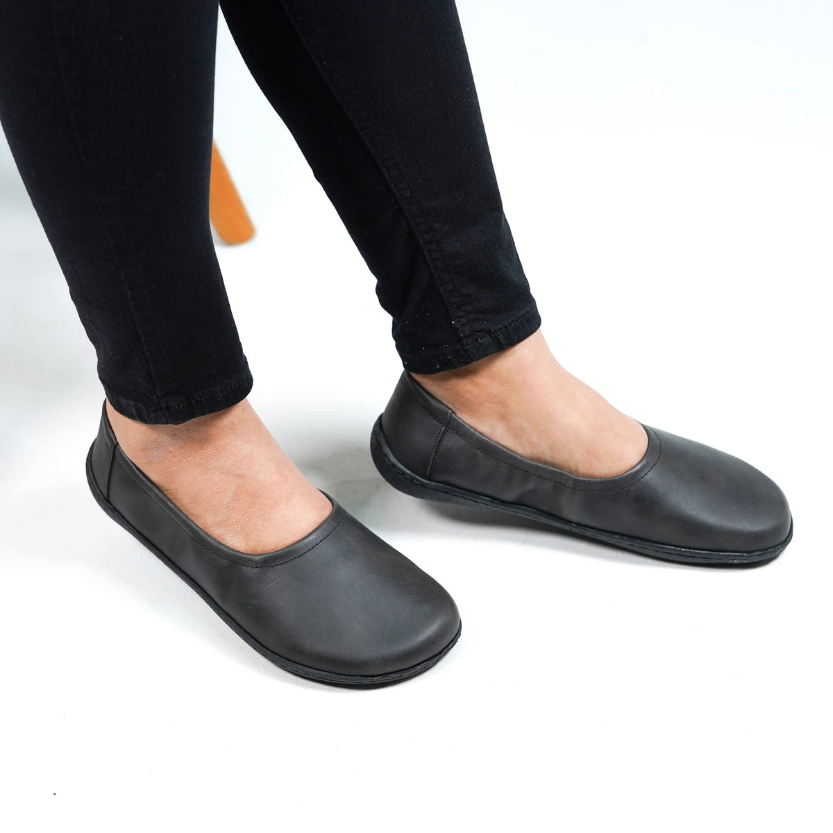 Crazy Barefoot Ballet Shoes – 6 mm Rubber Sole – Black
