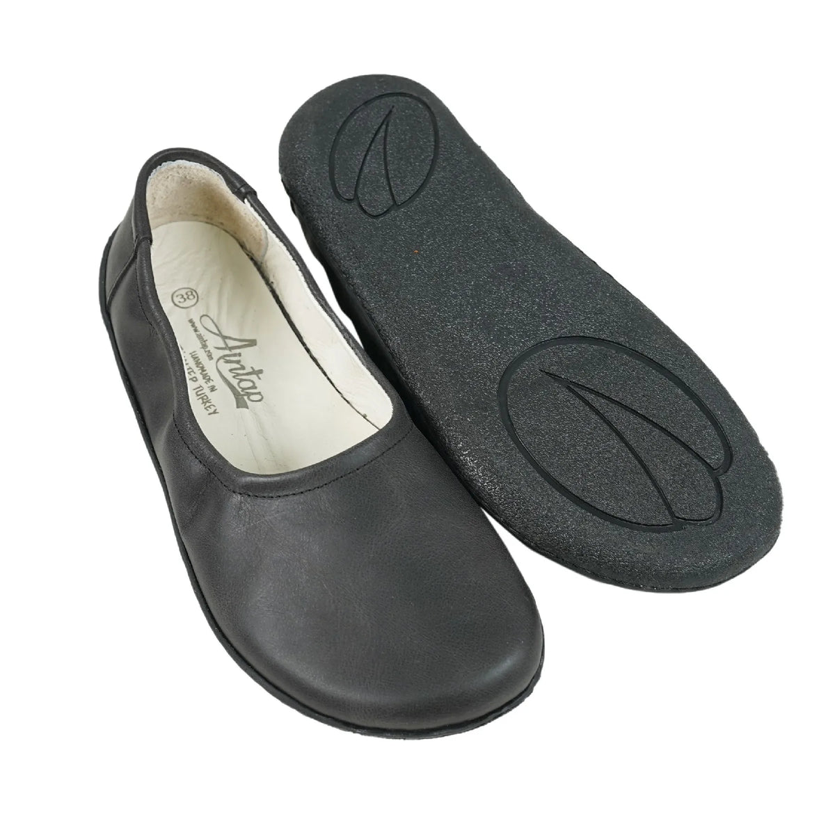 Crazy Barefoot Ballet Shoes – 6 mm Rubber Sole – Black