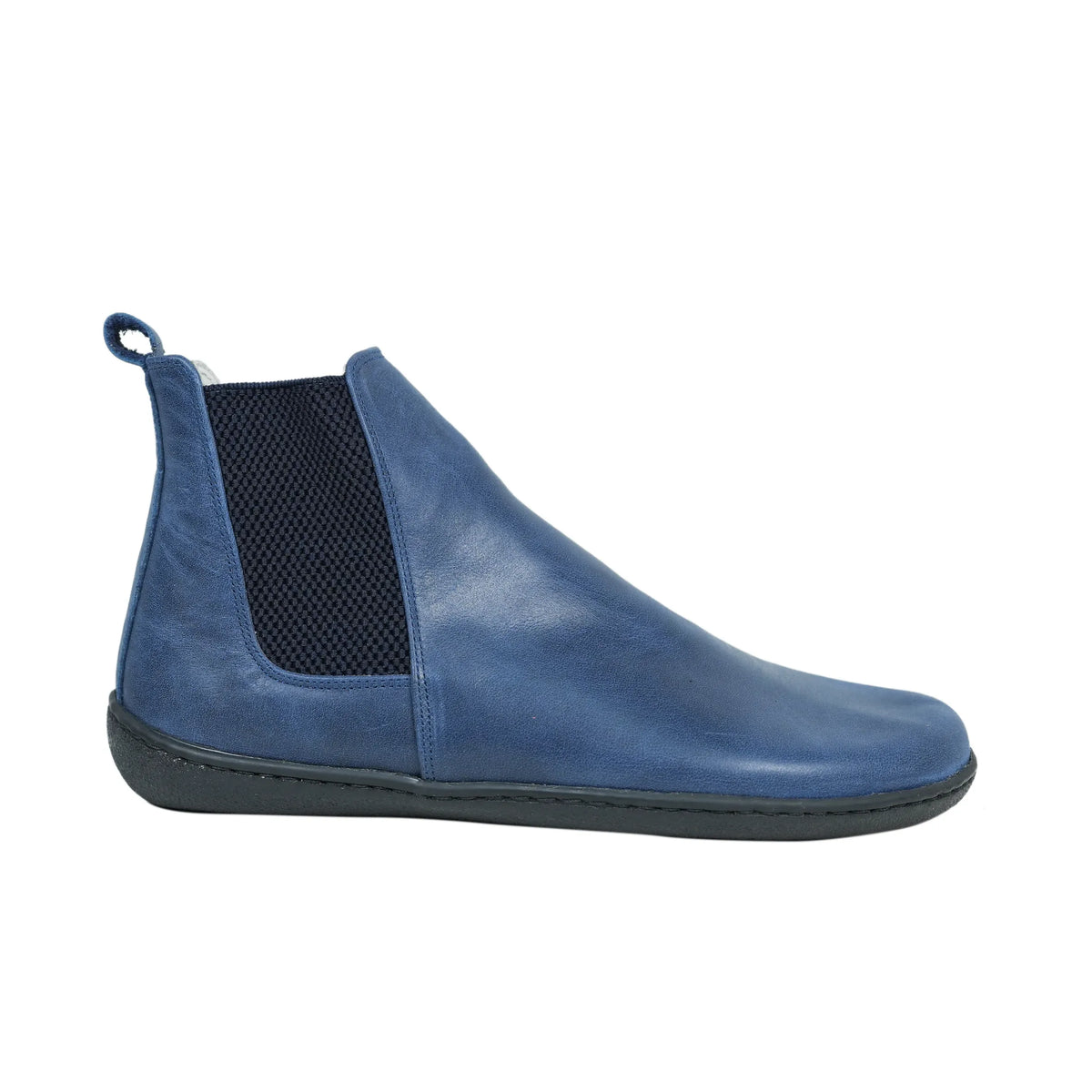 Crazy Barefoot Ankle Boots Shoes – 6mm Rubber Sole – Navy Blue
