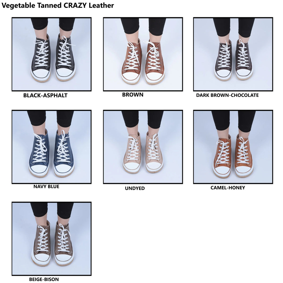 Crazy Barefoot Long Boots Converse Shoes – Eva Outsole – Honey Camel
